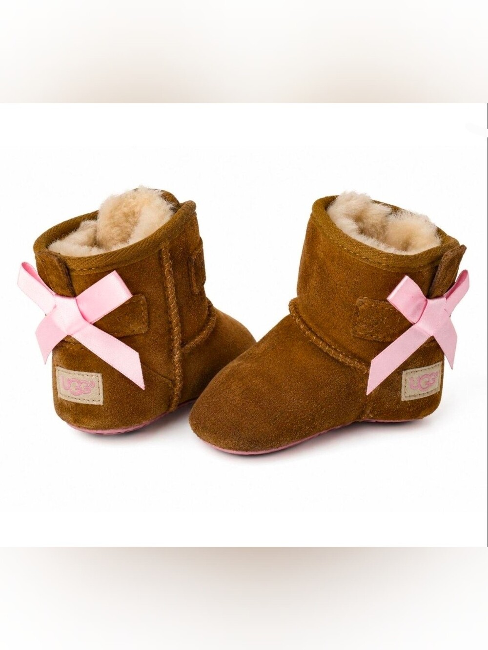 UGG Jesse Bow II Baby Infant Boots, sz 0/1 EUC! {RV $55}